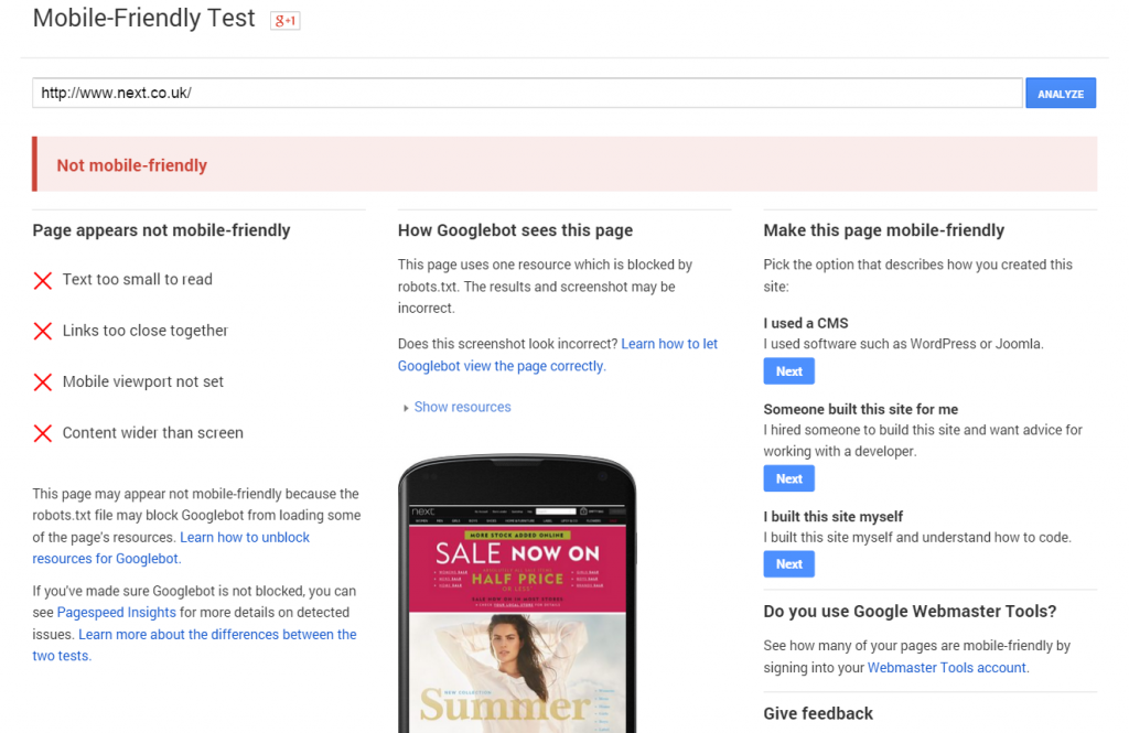 next-not-mobile-optimised